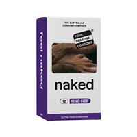 Four Seasons Condoms Naked King Size 12 Pack
