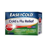 Ease a Cold Cold & Flu Day & Night 24 Capsules