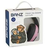 Banz Ear Muffs Mini 3+ Months to 2 Years Petal Pink