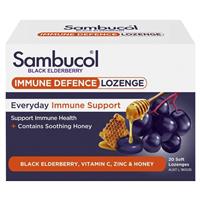 Sambucol Immune Defence- 20 throat lozenges - GimmeNow
