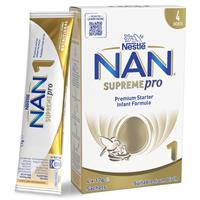 NAN SUPREMEpro 1 Suitable From Birth Premium Starter Infant Formula Powder Sachets 4x17g - GimmeNow