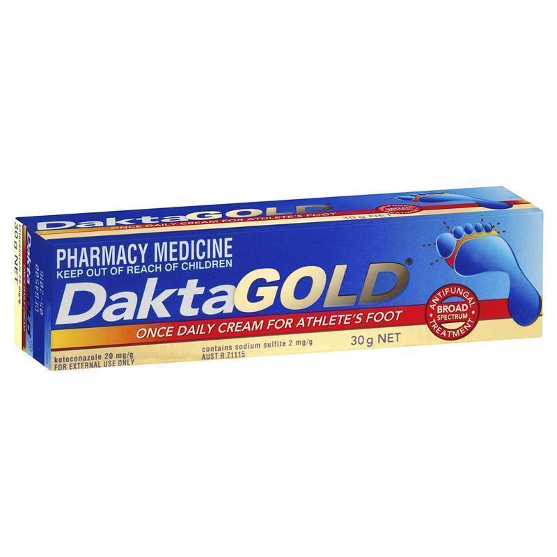 DaktaGold Once Daily Cream for Athlete's Foot 30g - GimmeNow