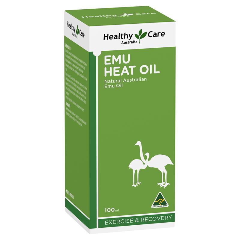 Healthy Care Emu Heat Oil 100ml - GimmeNow