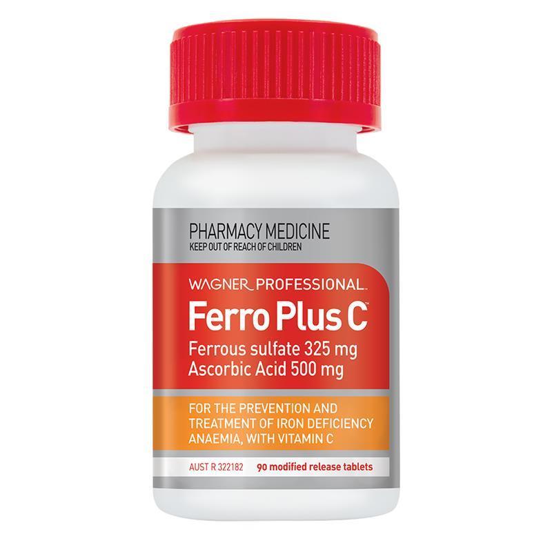 Wagner Professional Ferro Plus C 90 Modified Release Tablets