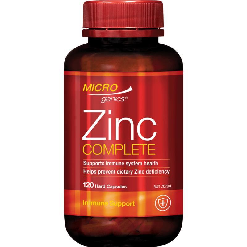 Microgenics Zinc Complete 120 Capsules