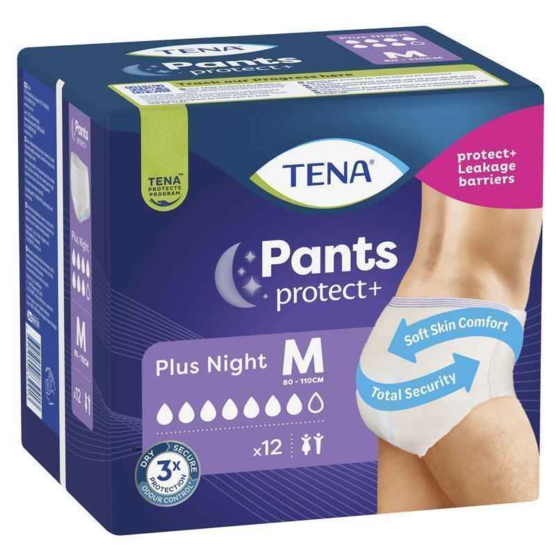 TENA Pant Night Medium 12 Pack