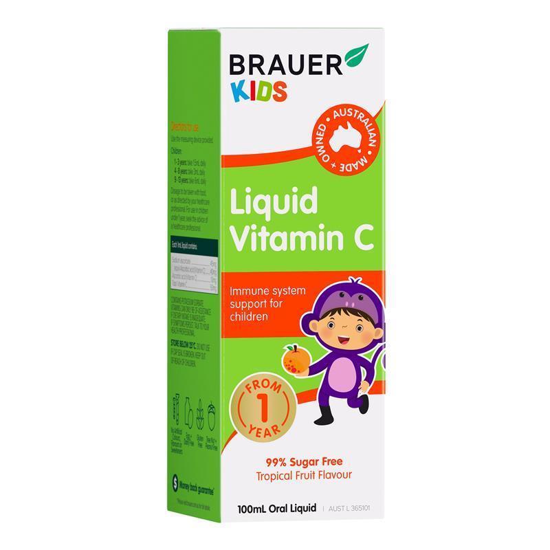 Brauer Kids Liquid Vitamin C 100ml - GimmeNow