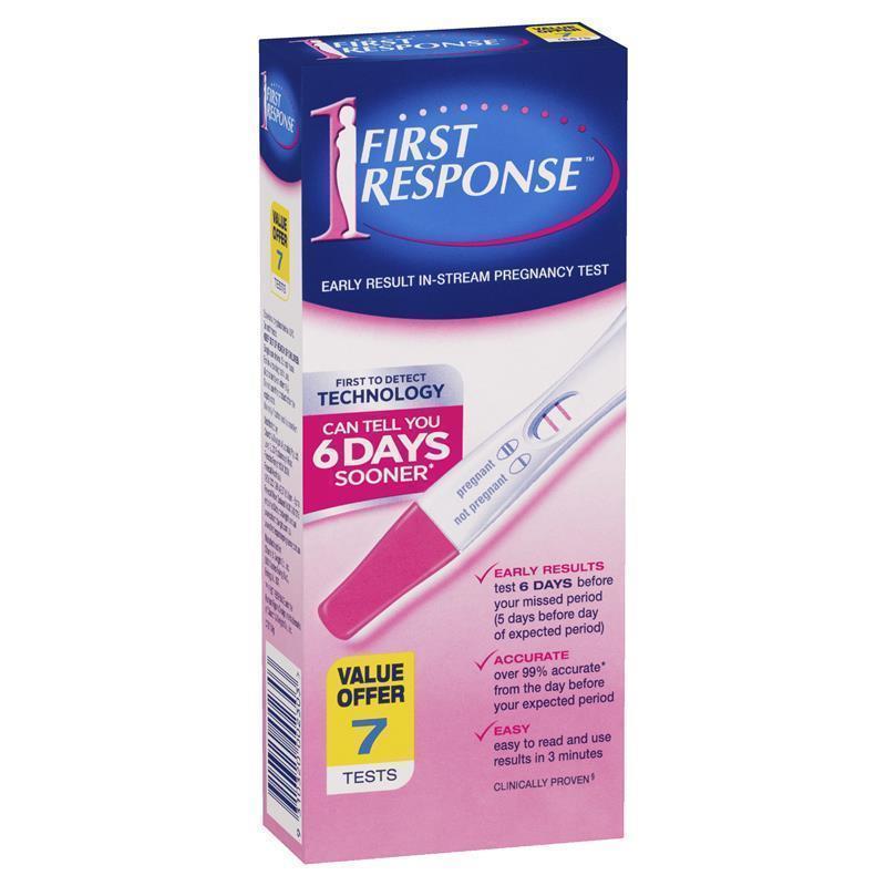 First Response Instream 7 Pregnancy Tests - GimmeNow