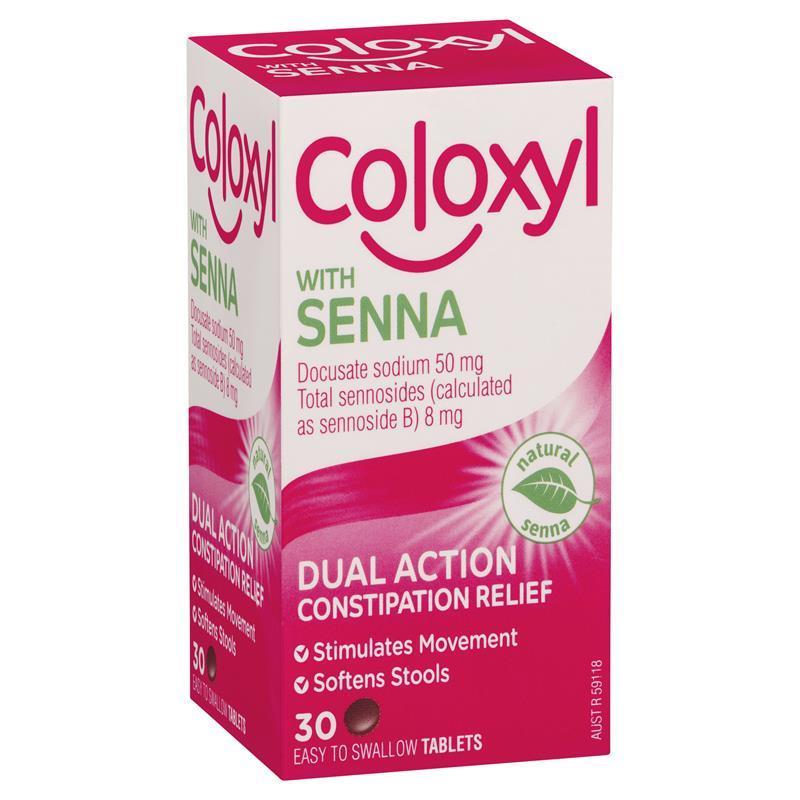 Coloxyl & Senna 30 Tablets - GimmeNow