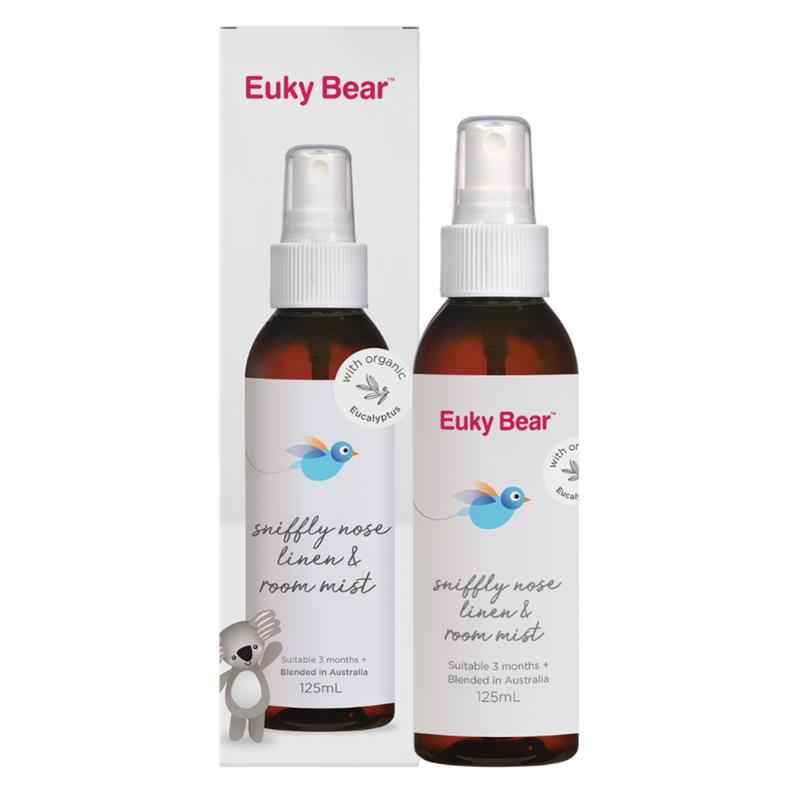 Euky Bear Sniffly Nose Linen & Room Mist 125ml