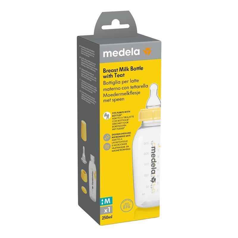 Medela Breastmilk Bottle with Teat 250ml
