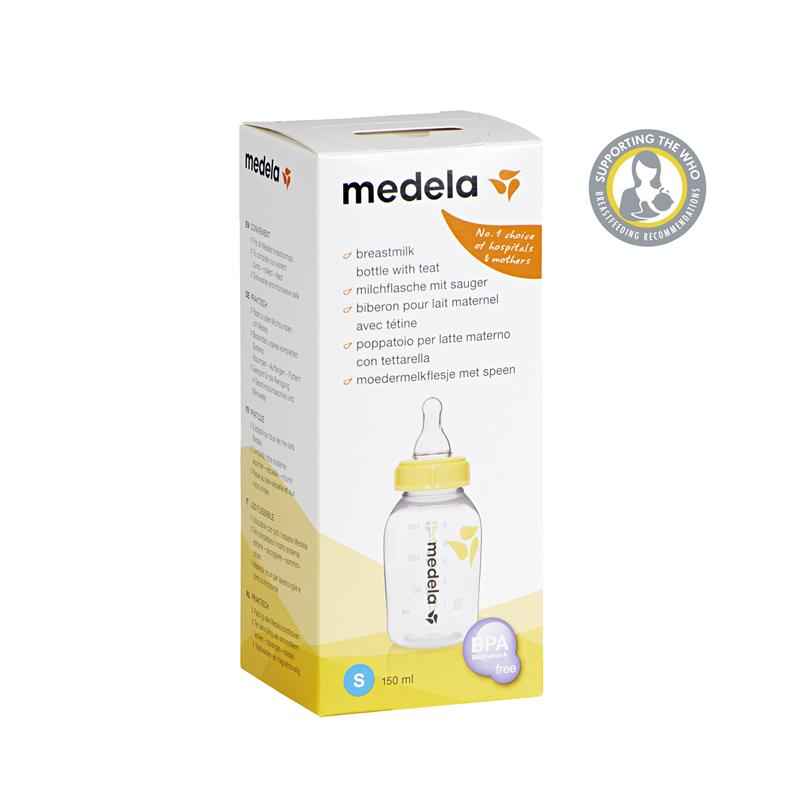Medela Breastmilk Bottle with Teat 150ml