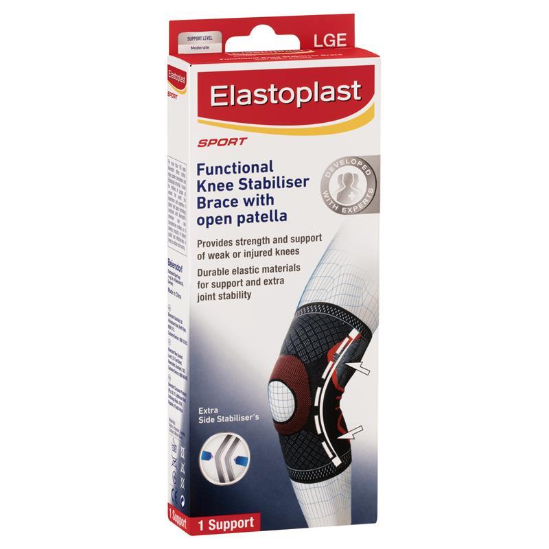 Elastoplast Functional Knee Stabiliser With Open Patella L 1 Pack - GimmeNow