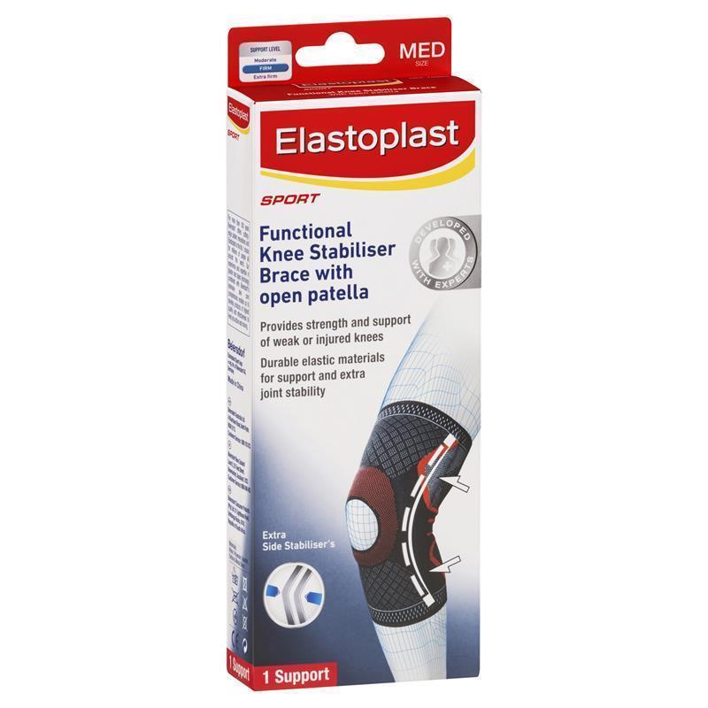 Elastoplast Functional Knee Stabiliser With Open Patella M - GimmeNow