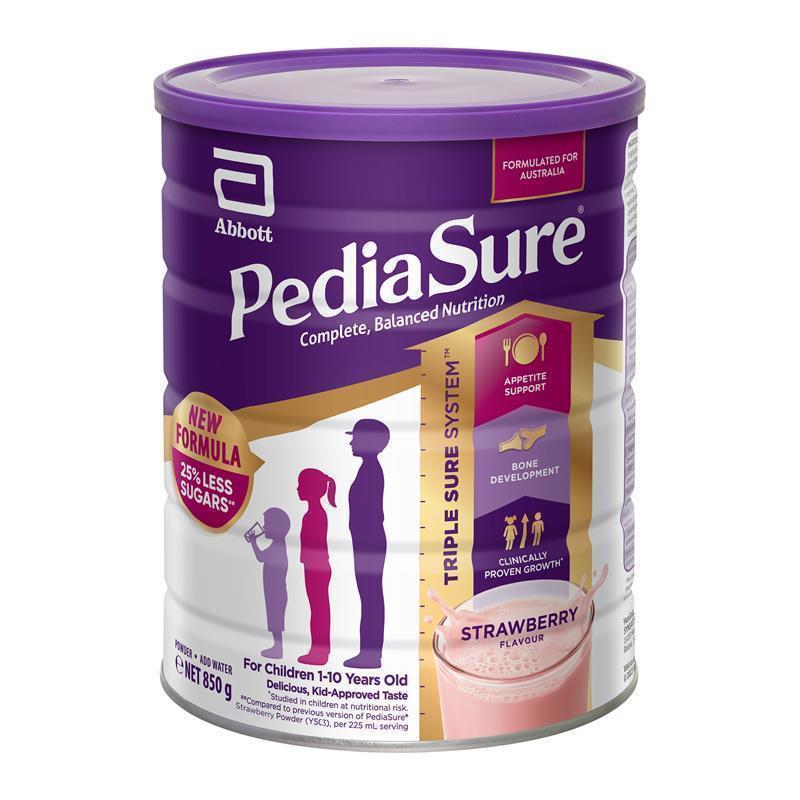 Pediasure Strawberry New Formula 850g - GimmeNow