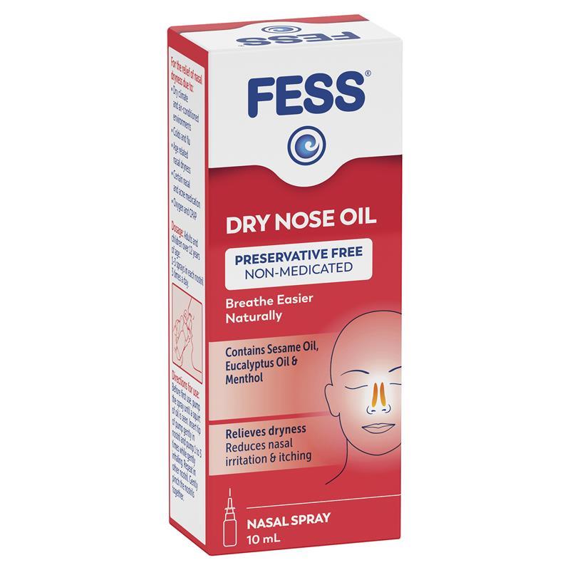 Fess Dry Nose Oil Nasal Spray 10ml - GimmeNow
