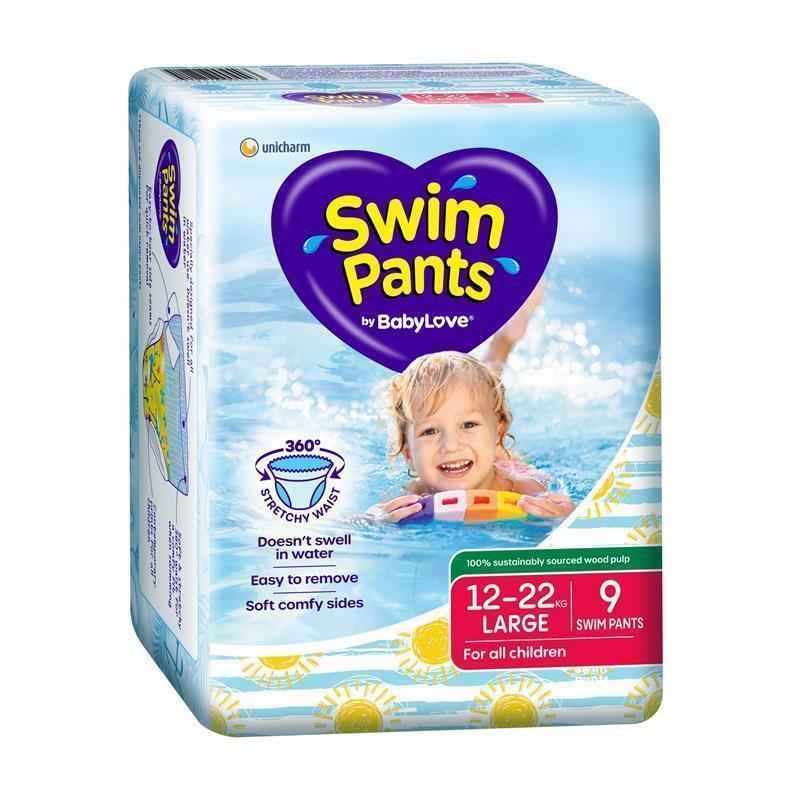 BabyLove Swim Pants Large (12-22kg) 9 Pack