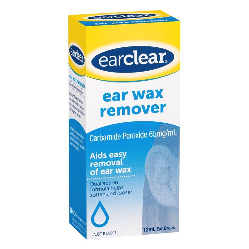 EarClear Ear Wax Remover Drops 12mL – Aids Easy Removal of Ear Wax - GimmeNow