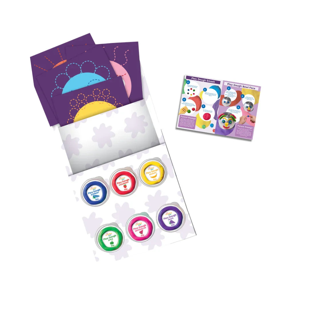 My Creative Box Emotions Dough Playdough Sensory Art and Craft for Kids Motor Skills Developmental Toys for Preschoolers 3yrs+