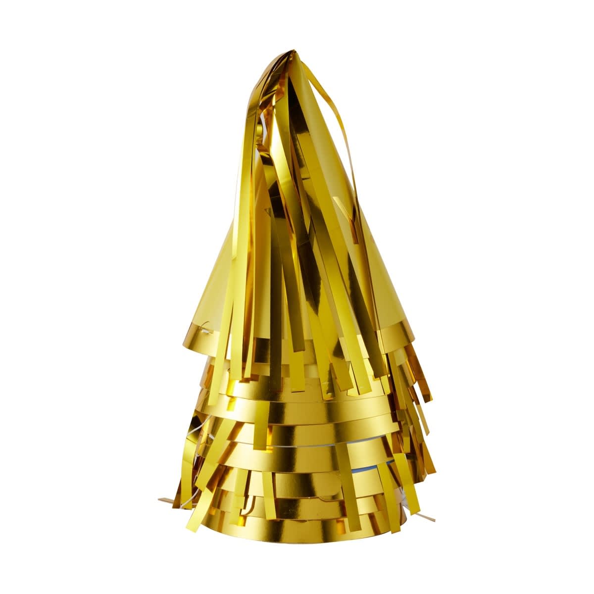 8 Piece Bright Party Hats