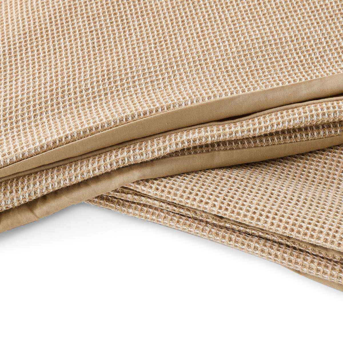 Waffle Micro Cotton Quilt Cover Set - Queen Bed, Lark