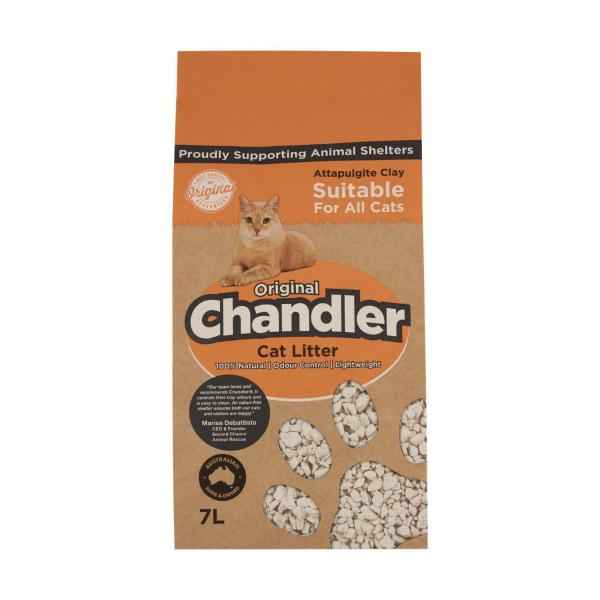 CHANDLER ORIGINAL NATURAL CLAY CAT LITTER 7L
