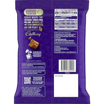 Cadbury Twirl Milk Chocolate Bites Large Snack & Share Bag 270g