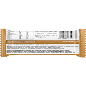 Quest Bar Choc Chip Cookie Dough 60g