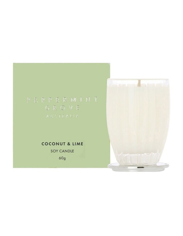 Coconut & Lime Small Soy Candle 60g
