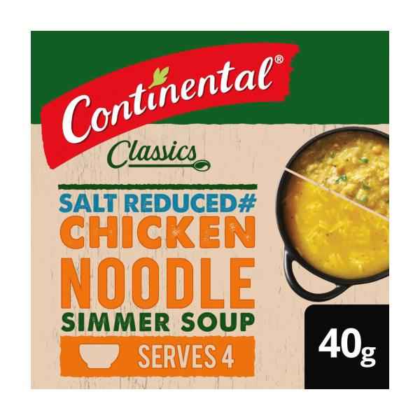 Chicken Noodle Salt Reduced Soup Serves 4