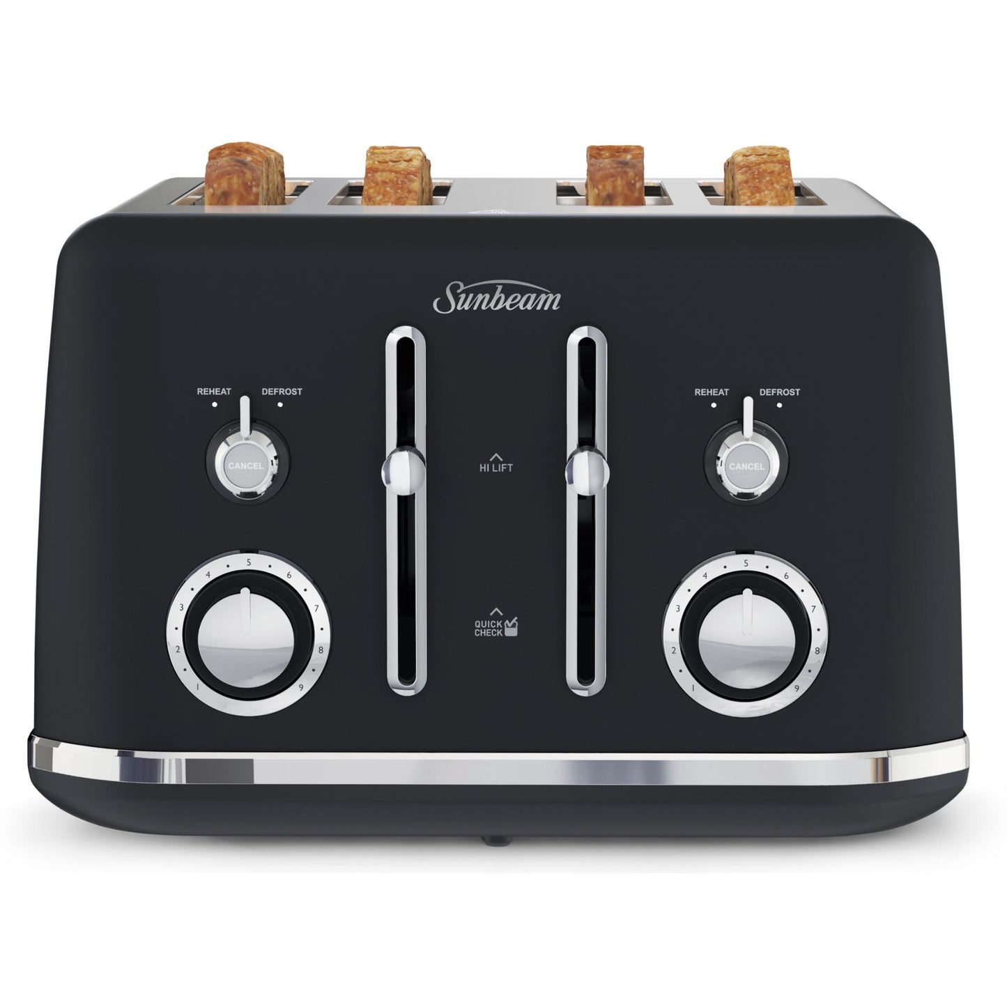 Sunbeam Alinea Collection 4 Slice Toaster (Black)