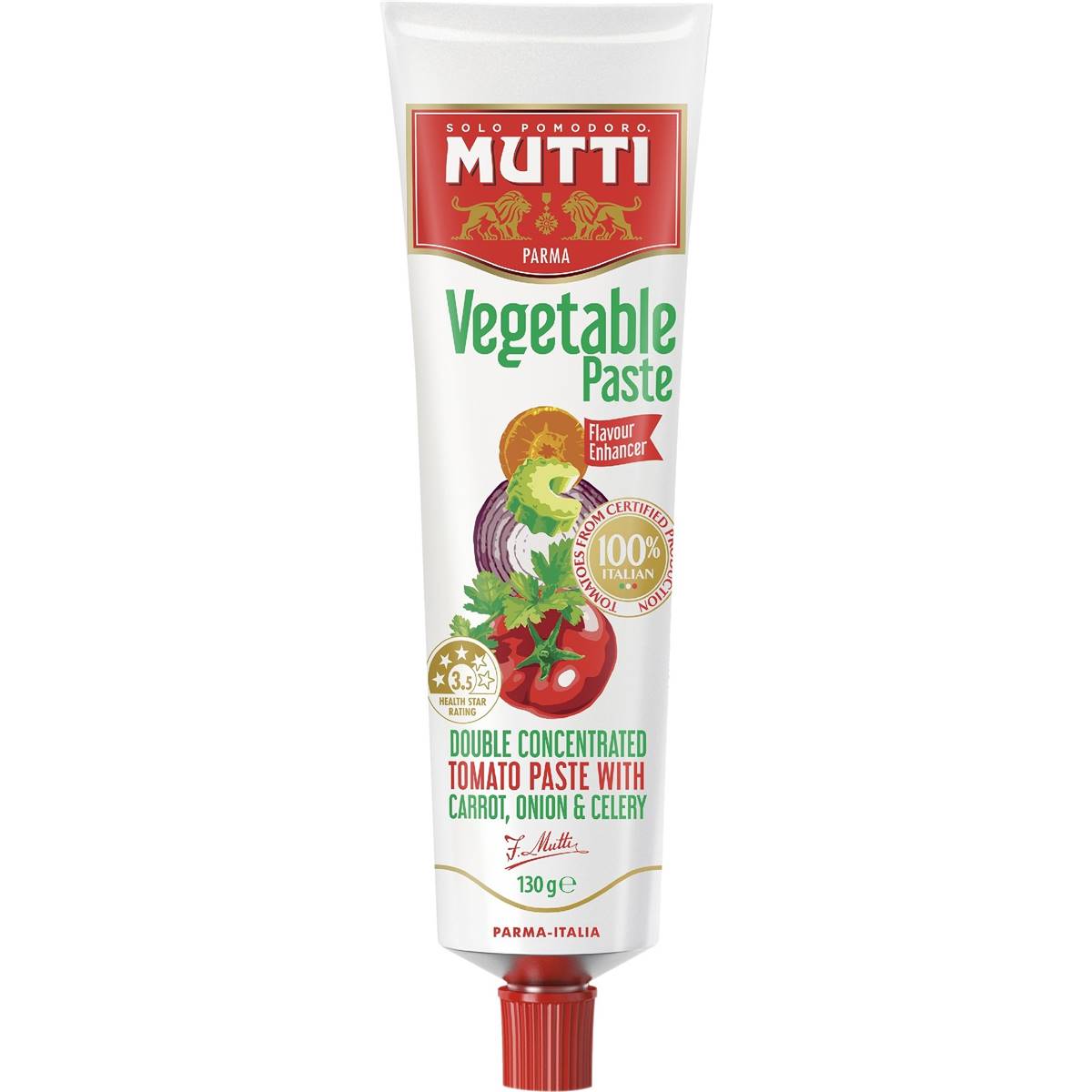 Mutti Vegetable Paste 130g 130g