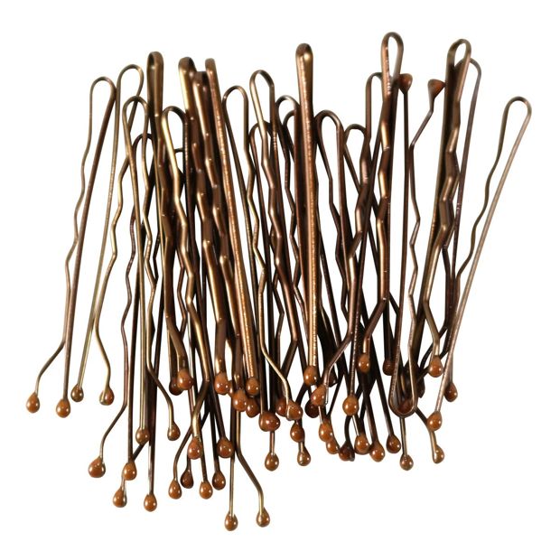 100 Pack Brown Bobby Pins