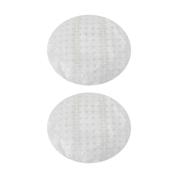 2 Pack White Shower Caps