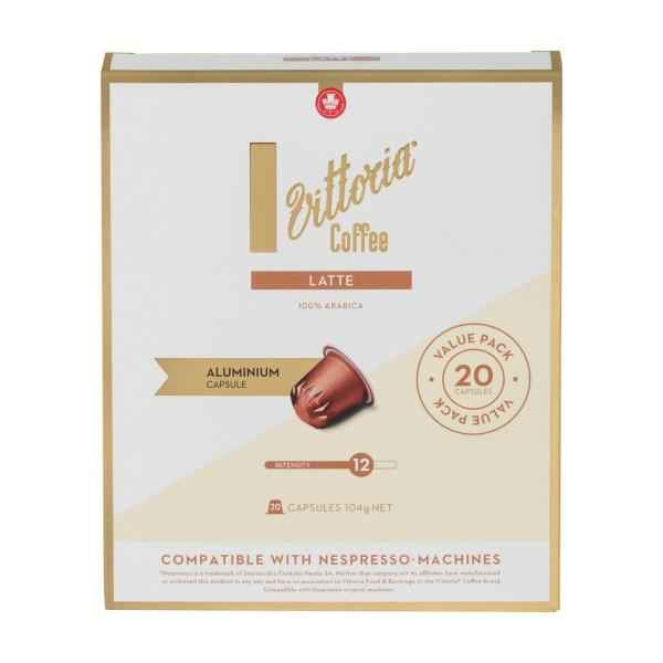 Latte Nespresso Compatible Coffee Capsules