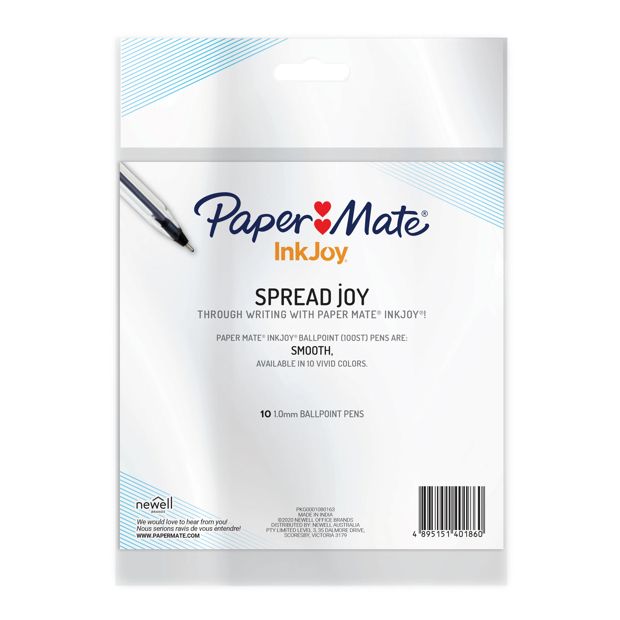 Paper Mate InkJoy Ballpoint Pens - 10 Pack
