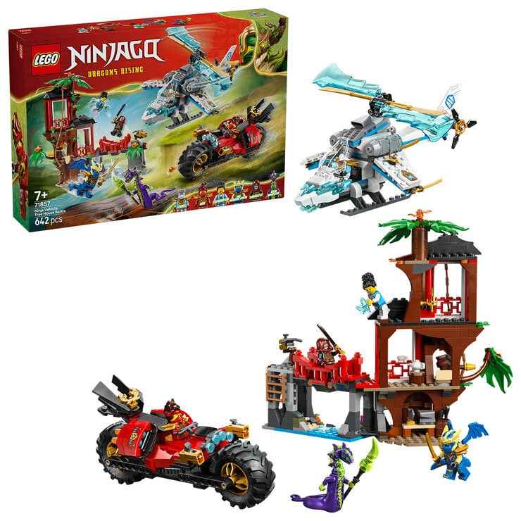 Ninja Tree House Battle Building Set