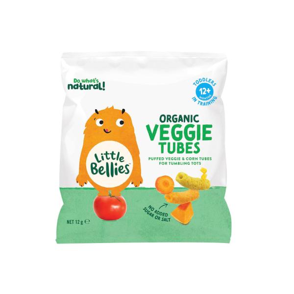 Veggie Tubes Sweetcorn & Carrot 12m+