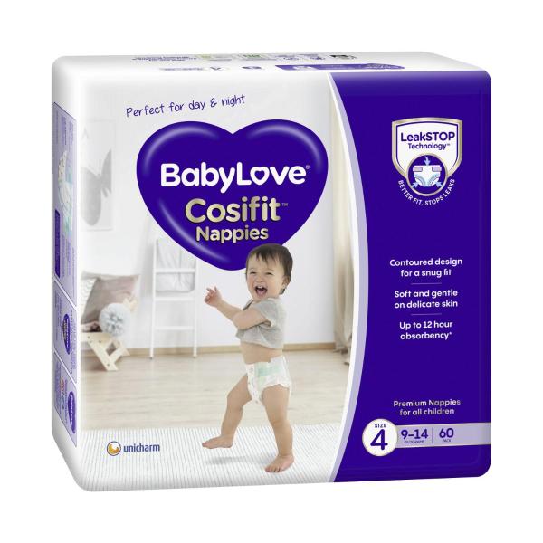 Cosifit Nappies Size 4 (9-14Kg)