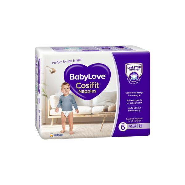 Cosifit Nappies Size 5 (12-17Kg)