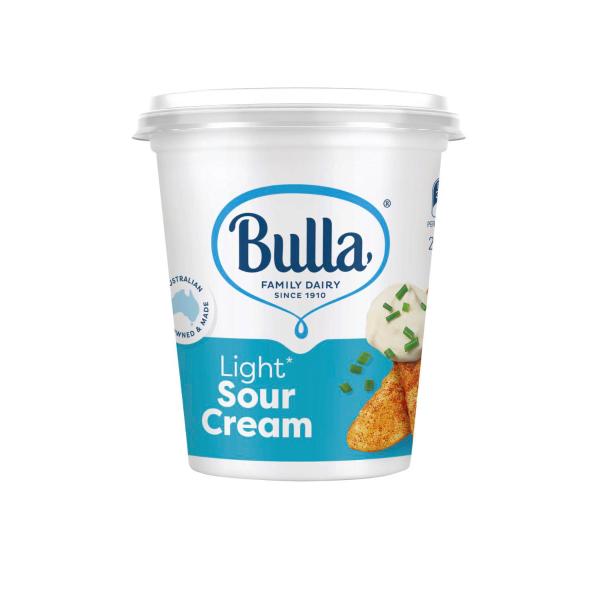 BULLA SOUR CREAM LITE 200ML