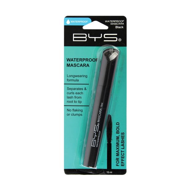 Waterproof Mascara 15ml, Black - BYS