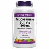 Webber Naturals Glucosamine Sulfate 1500mg 180 Tablets