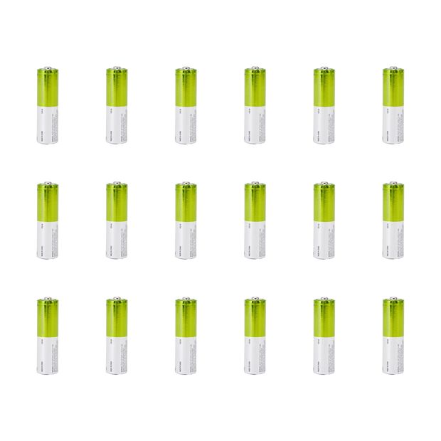 High Performance Alkaline Batteries, AA, Pack of 18 - Anko