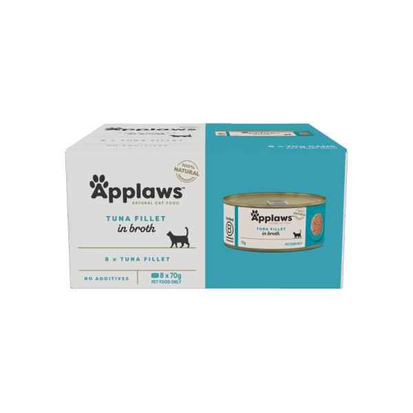 Cat Food Multipack Tuna Fillets 70g