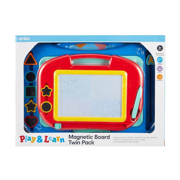 Magnetic Board, Twin Pack - Anko