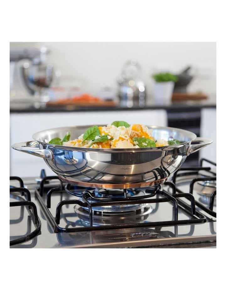 Per Vita Copper Base Stainless Steel Induction Covered Sauteuse 28cm/5.2L