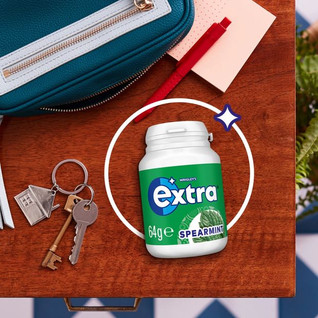 Wrigley's Extra Spearmint Bottle - 64g