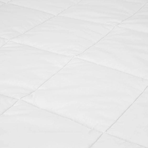 Medium Warmth All Seasons Wool Quilt, Double Bed - Anko