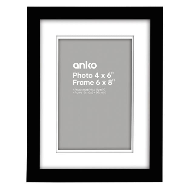 Photo Frame, 4" x 6" - Anko